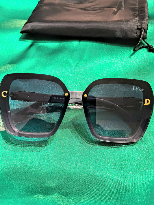 Ladies Grey Christian Dior Sunglasses