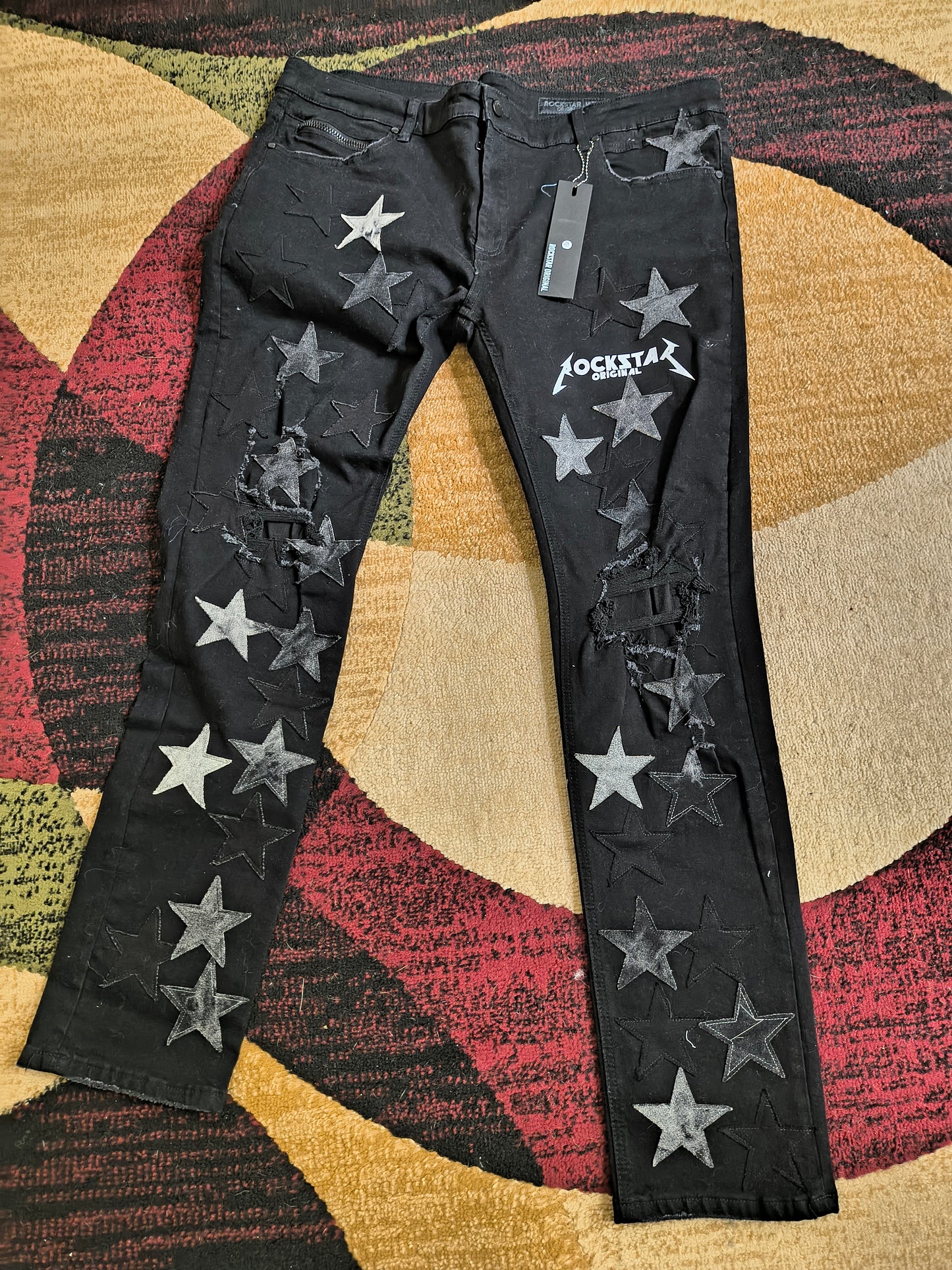 Men Rockstar Jeans Size 40 slim