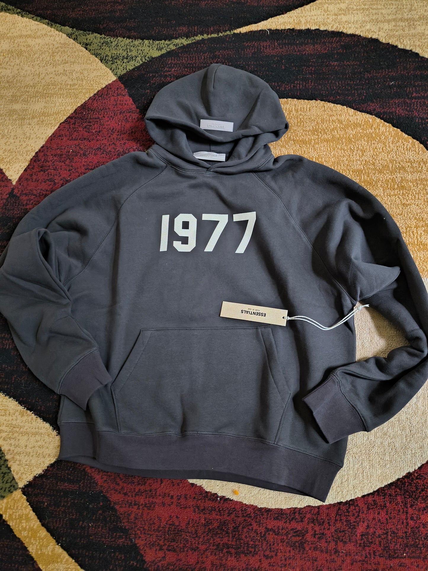 Essentials Fear of God "Iron 1977" Hoodie size Small