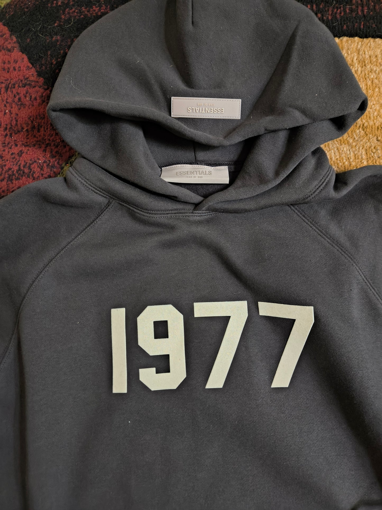 Essentials Fear of God "Iron 1977" Hoodie size Small