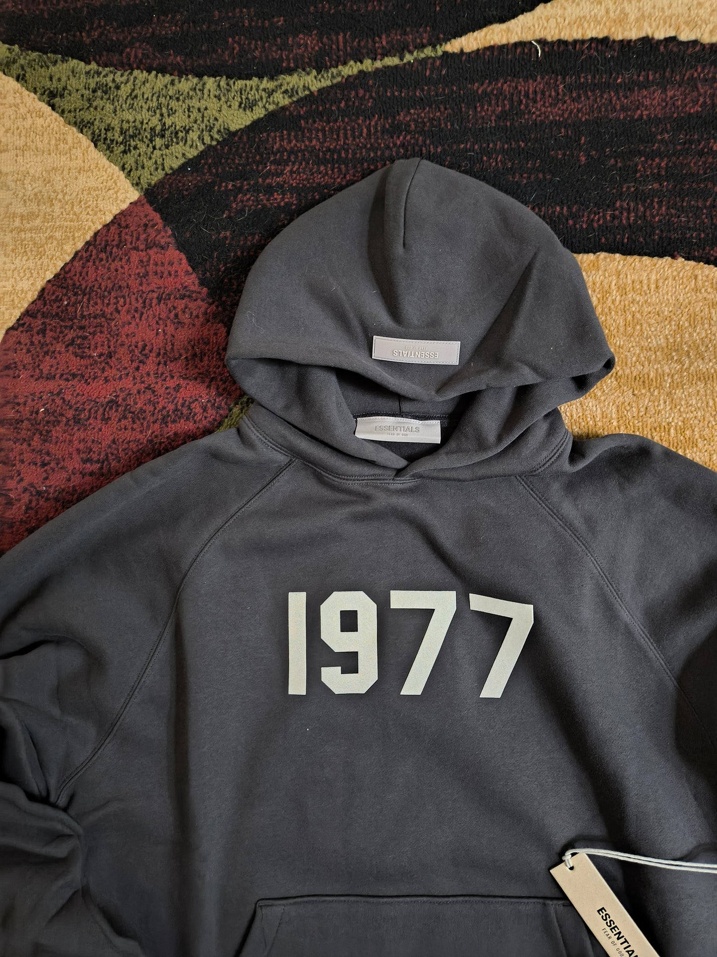 Essentials Fear of God "Iron 1977" Hoodie size Small